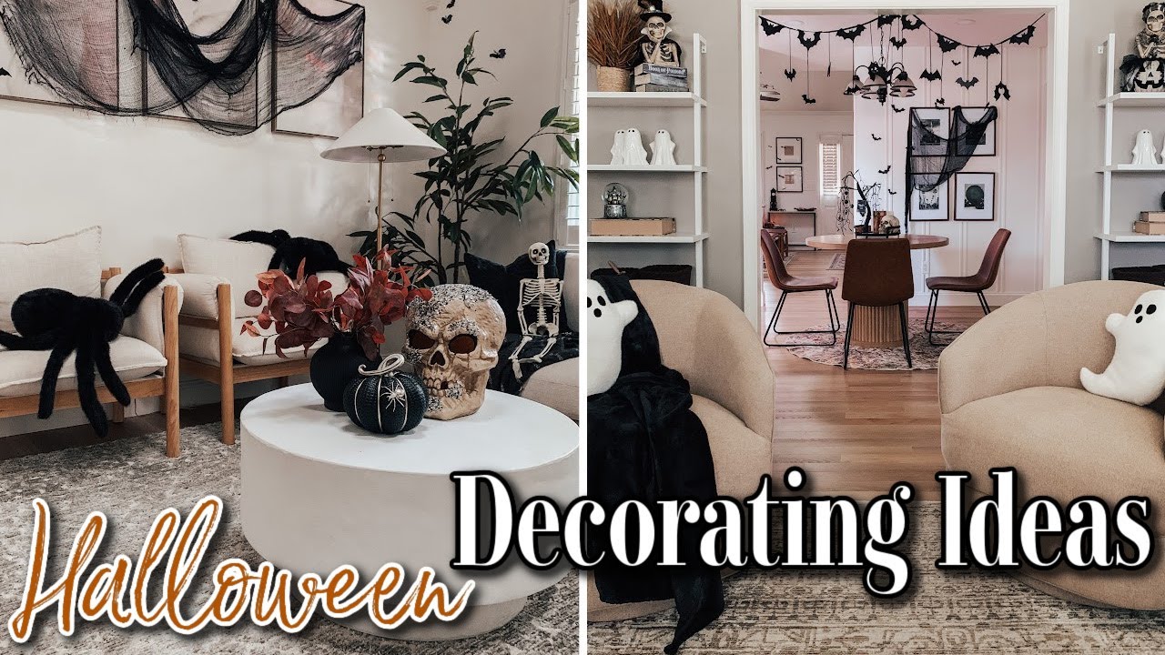 HALLOWEEN 2023🦇CLEANING & DECORATING MY HOUSE | SPOOKY HALLOWEEN DECORATIONS | HALLOWEEN HOME DECOR
