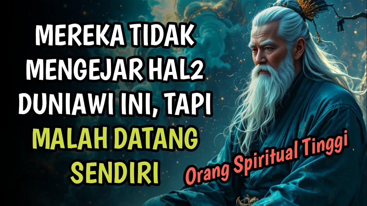 7 Hal Yang Tidak Dikejar Oleh Orang Dengan Spiritual Tinggi, Tapi Justru Datang Dengan Sendirinya🔥✨