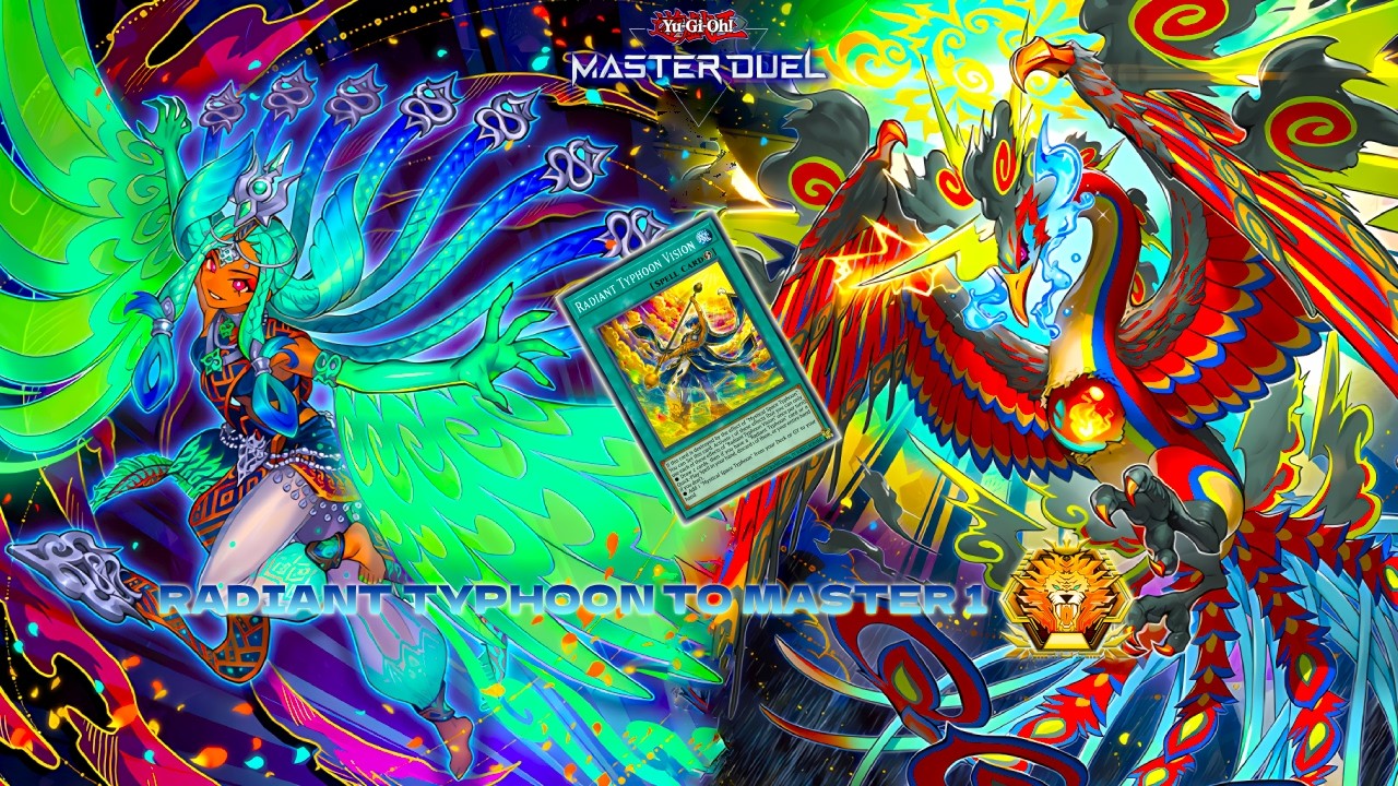 RADIANT TYPHOON TO MASTER 1 |  YU GI OH MASTER DUEL