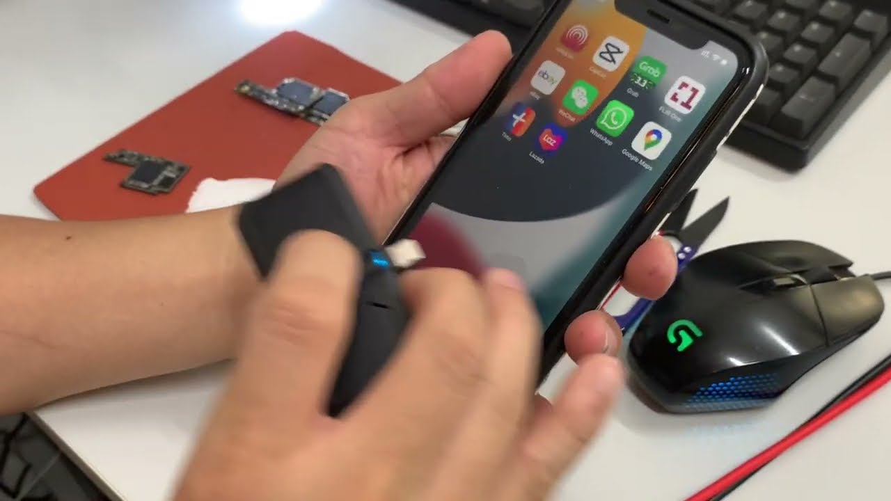 Tự học sửa điện thoại: gỡ chạm trên iphone X phần 1