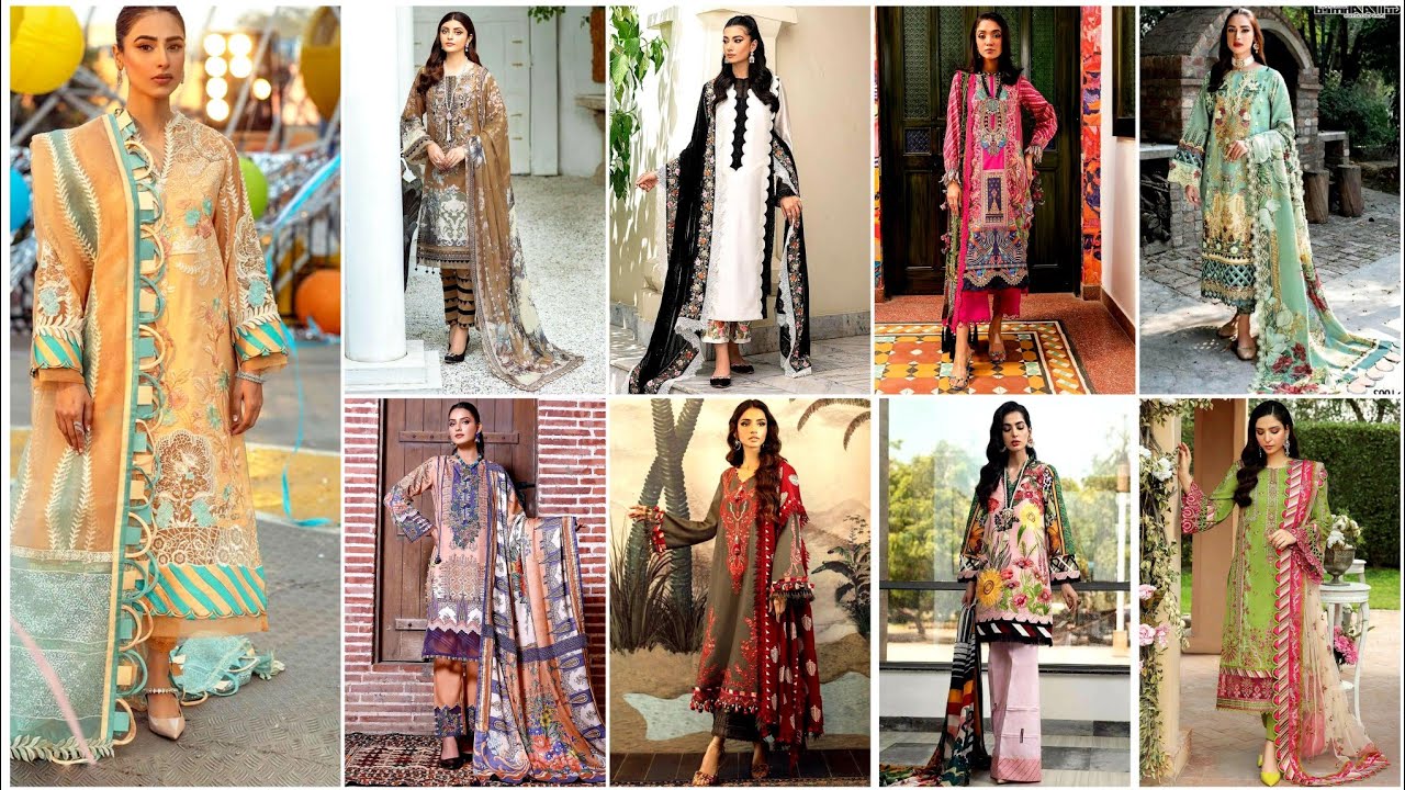 50 Best Modern Pakistani Suit Design || Cotton Suit Design || Suit Color Combinations