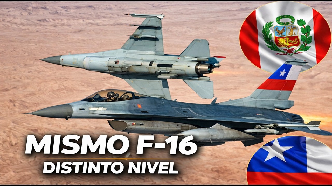 Per&uacute; habla de F-16&hellip; Chile ya los vuela desde hace 20 a&ntilde;os