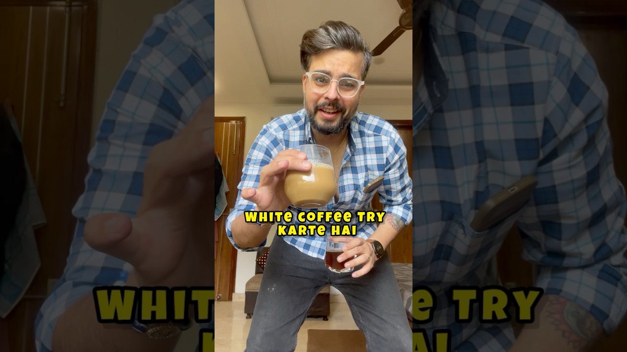 Trying Malaysian White Coffee 🇲🇾☕️