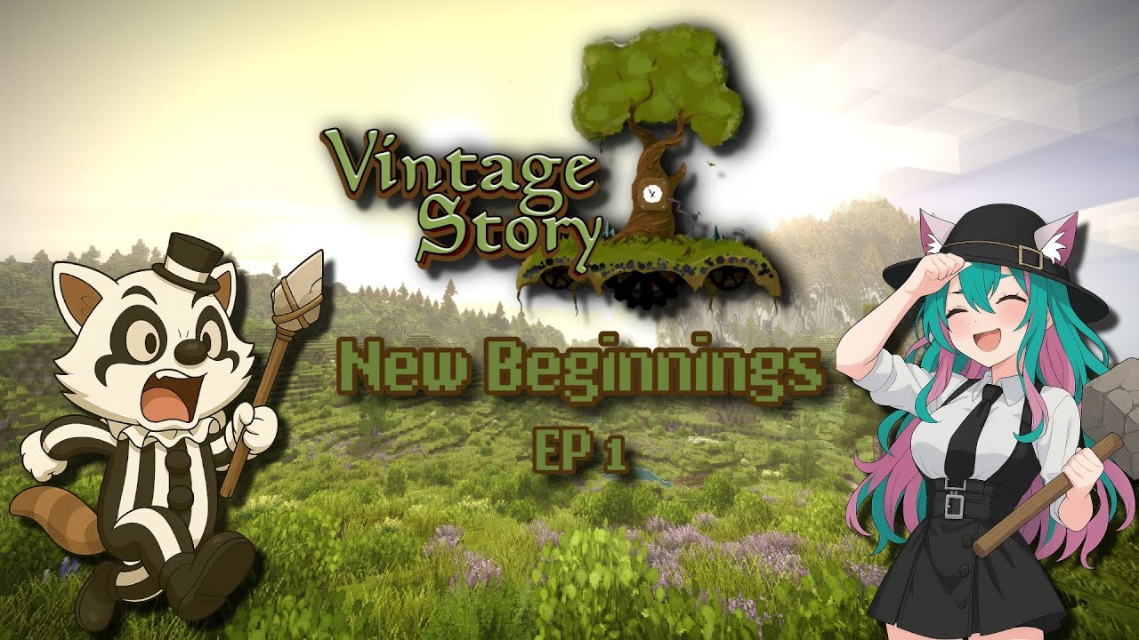 A whole New World Adventure! | Vintage Story: New beginnings Ep:1