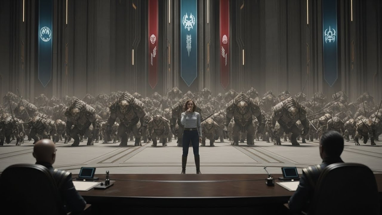Council Demanded Proof of Her Leadership She Whistled, 200 War Beasts Formed Battle Lines Behind Her