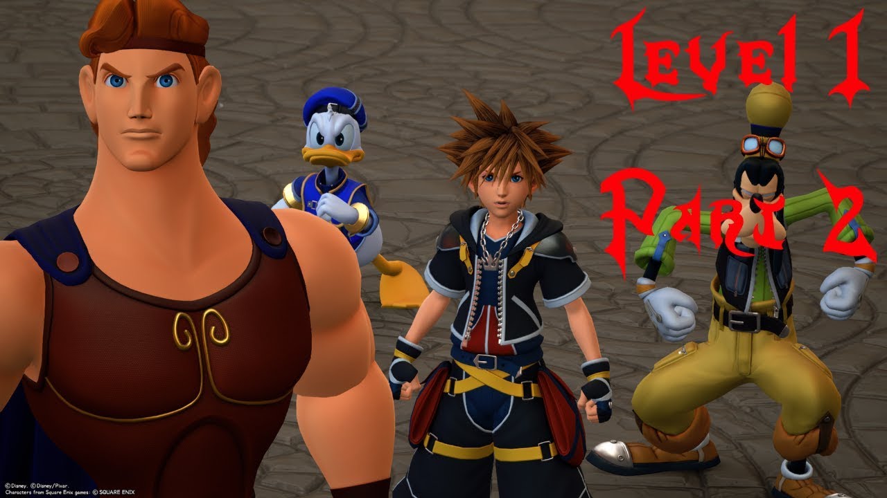 Kingdom Hearts 3 Critical Mode Level 1 Walkthrough Part 2 - No Commentary - PS4 PRO