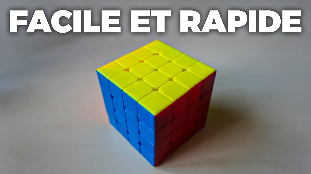 Comment faire un Rubik’s Cube 4x4 facilement et rapidement ?