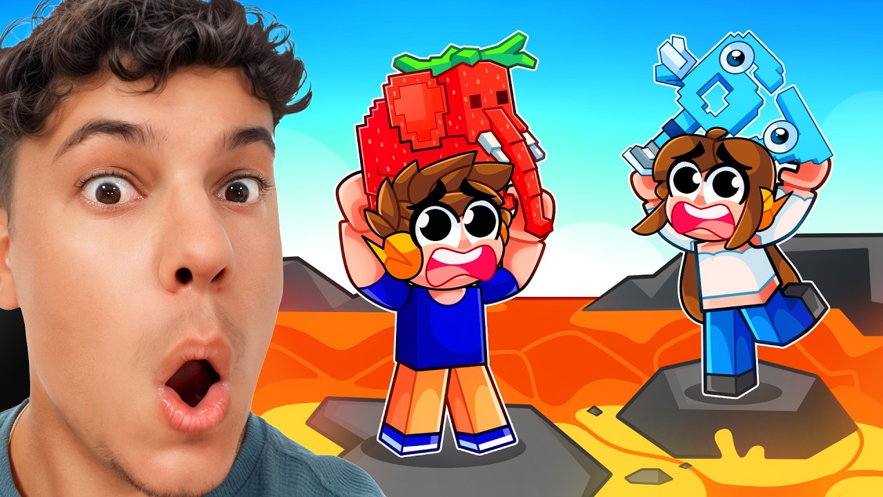 Salvei TODOS os BRAINROTS da LAVA no ROBLOX!