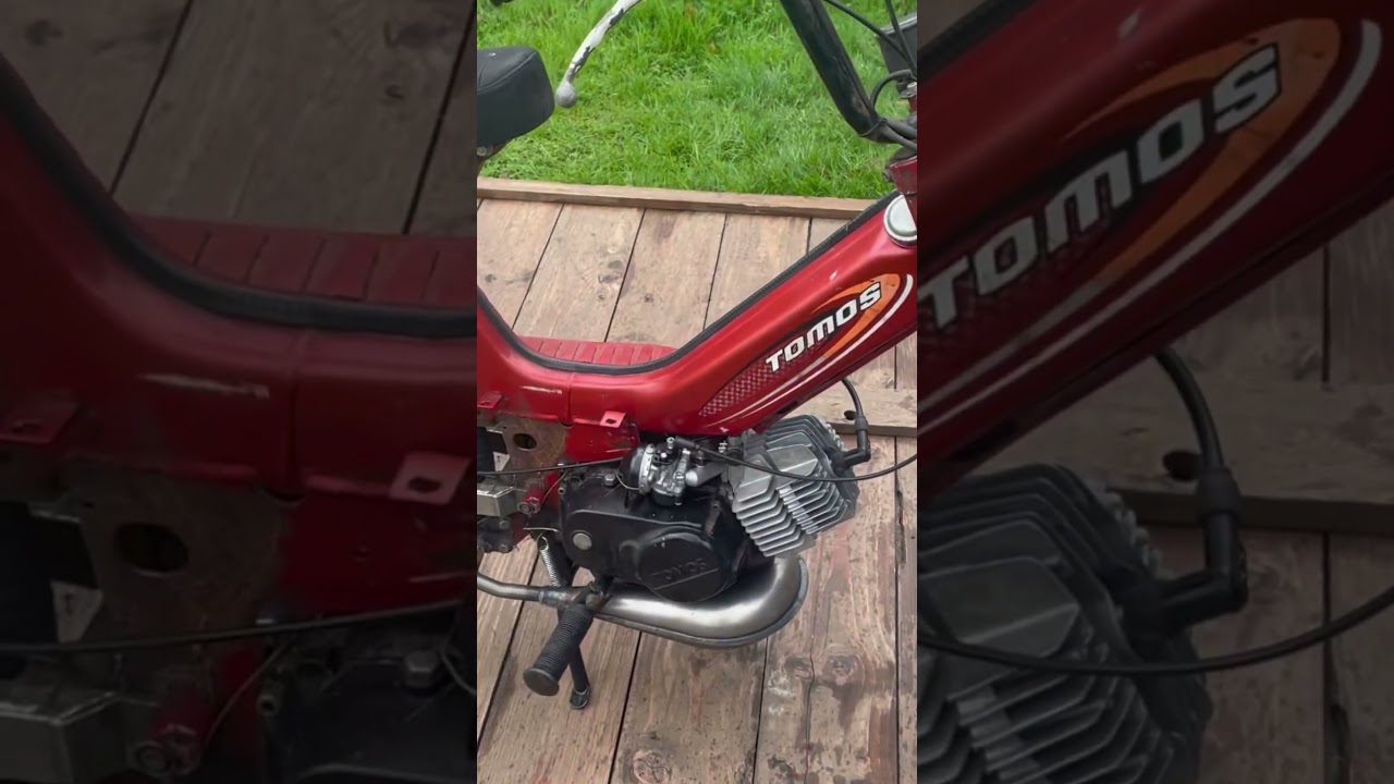 Tomos 65cc A35 powerone wie wilt nog een pov zien om te rijden