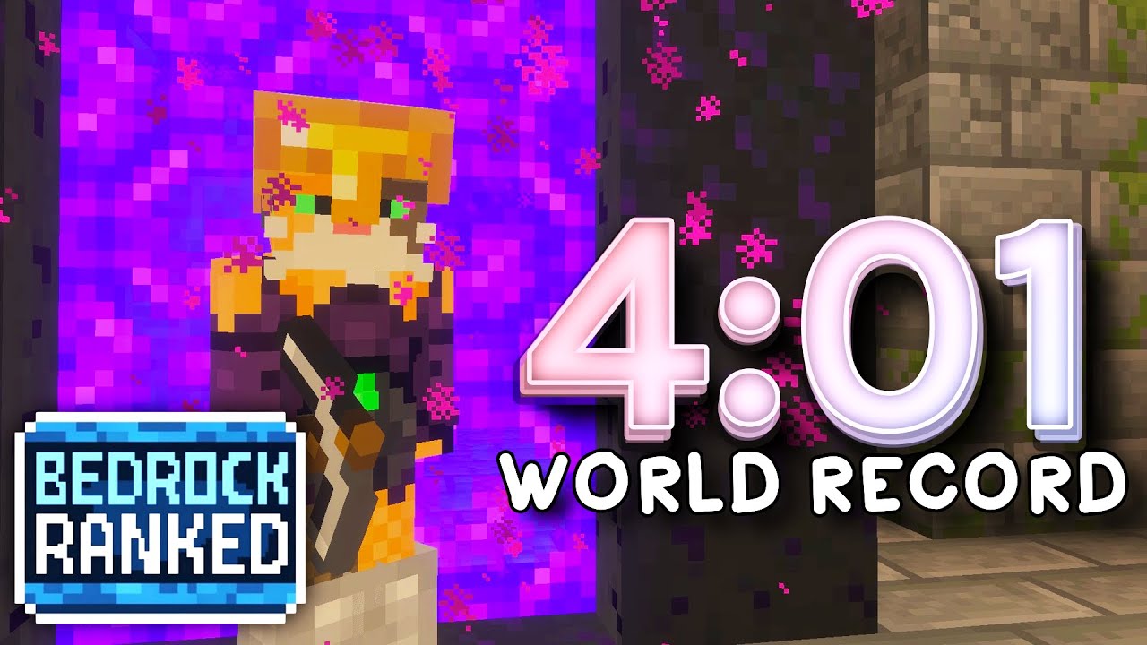 [WR] BEDROCK RANKED IN 4 MINUTES