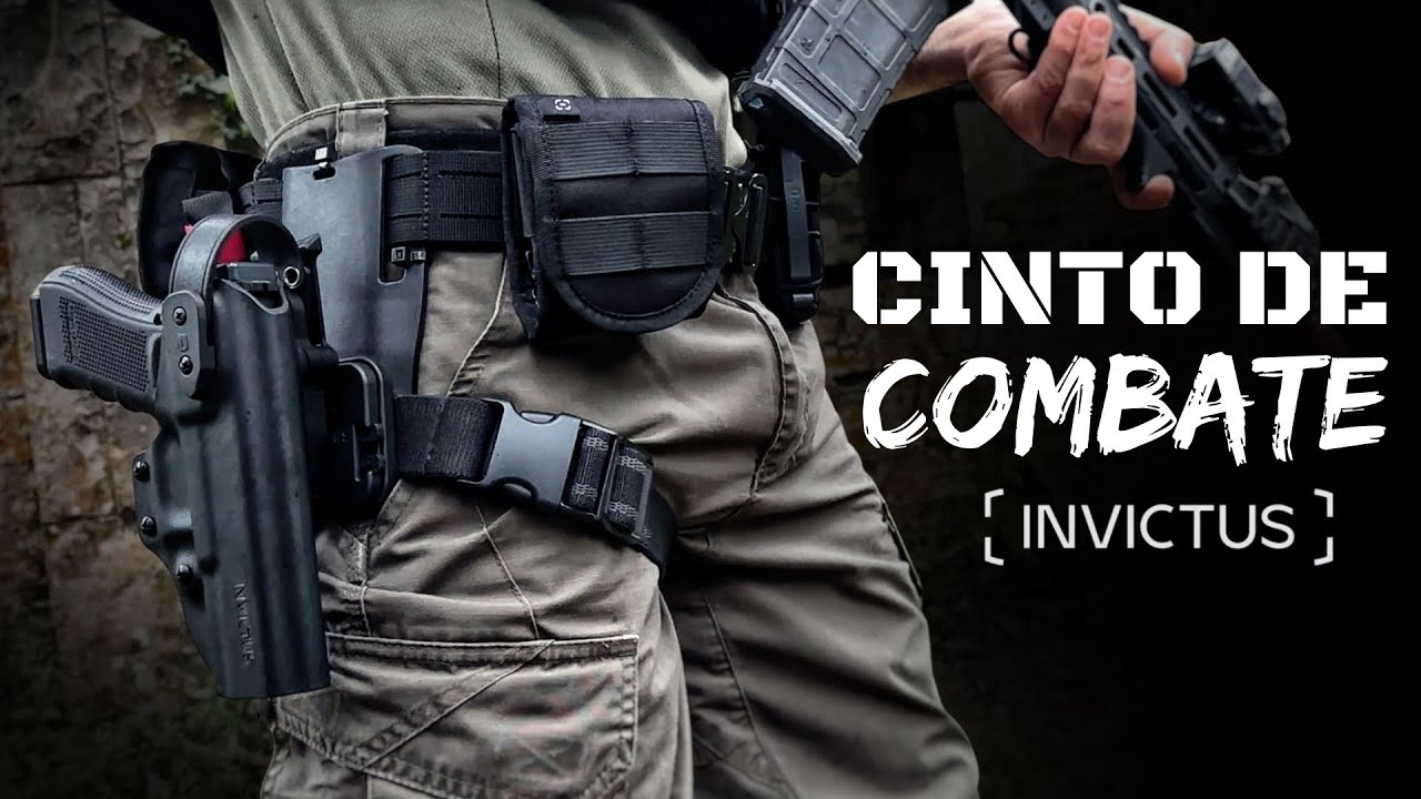 Como montar um CINTO DE COMBATE