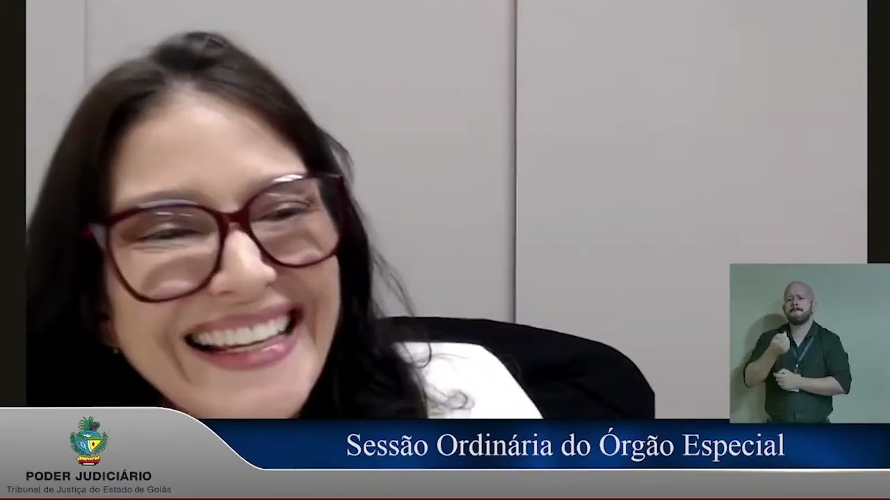 Audiodescrição - Órgão Especial - Sessão Ordinária 22.10.2025