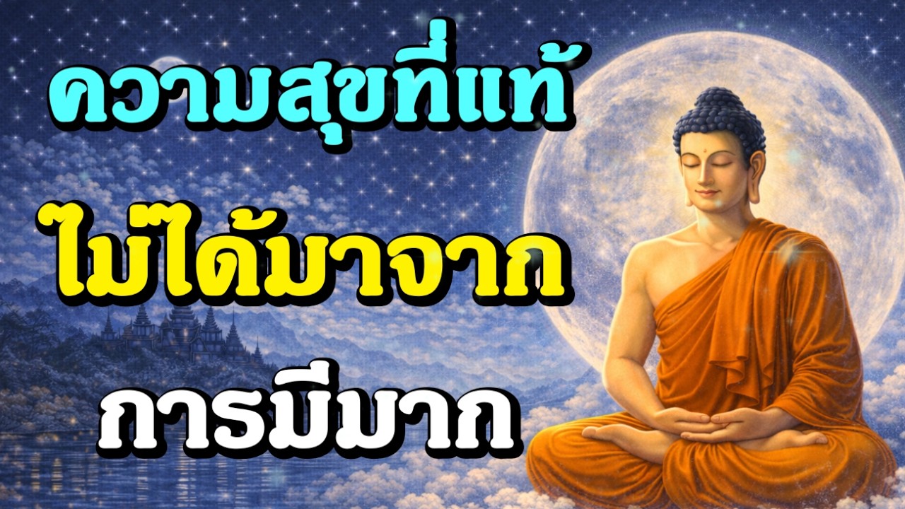 ความสุขที่แท้ ไม่ได้มาจากการมีมาก | พักใจยามบั้นปลาย | Ep.29