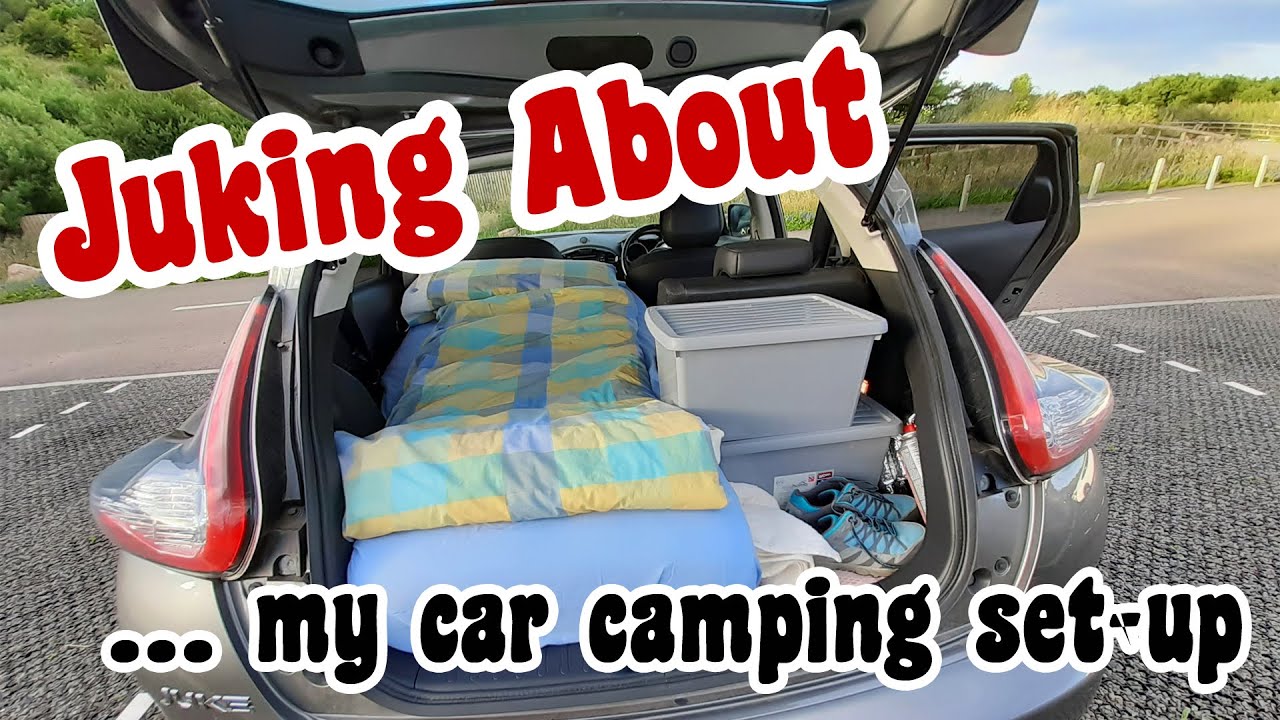 Car Camping Conversion UK | Easy No-Build Set-Up | Sleeping In My Nissan Juke Car | camperJuke