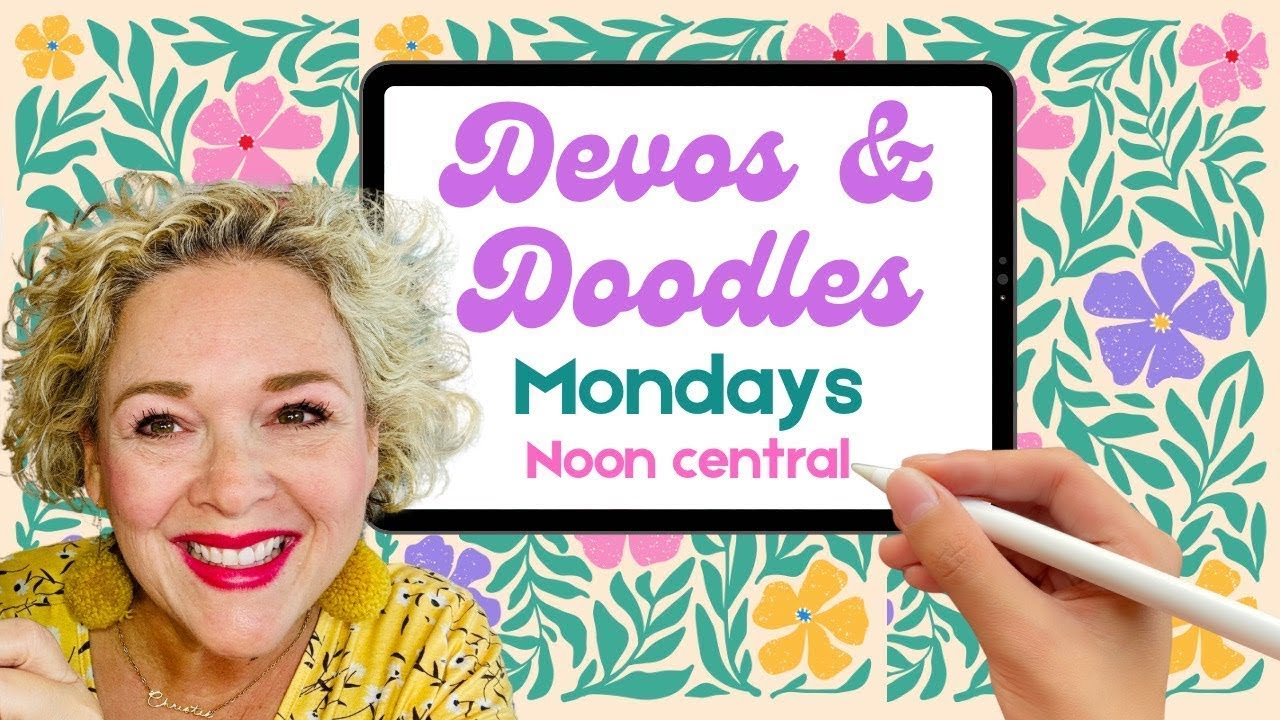 2-2-26 Devos & Doodles, Devotional, Hand Lettering, Bible Study, iPad Lettering, Procreate