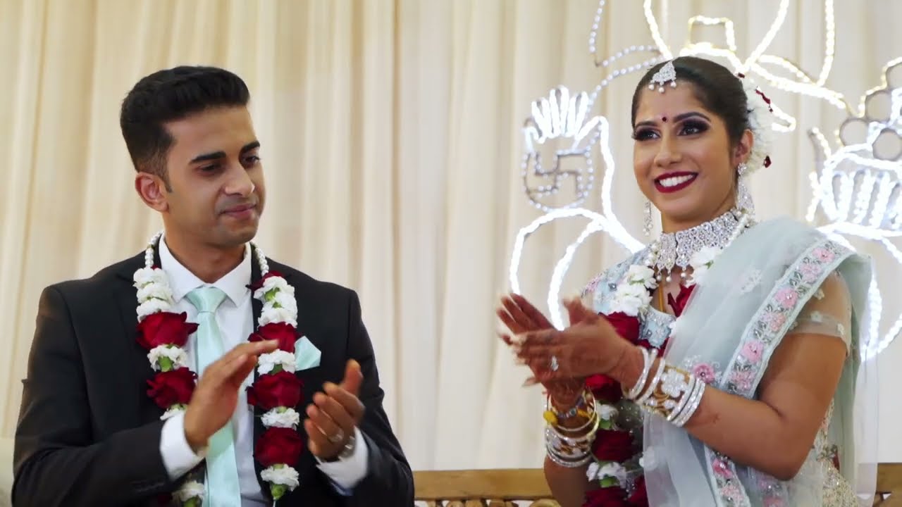 Santhoshen & Trinola's Cinematic Wedding video | Winchester Wedding Venue