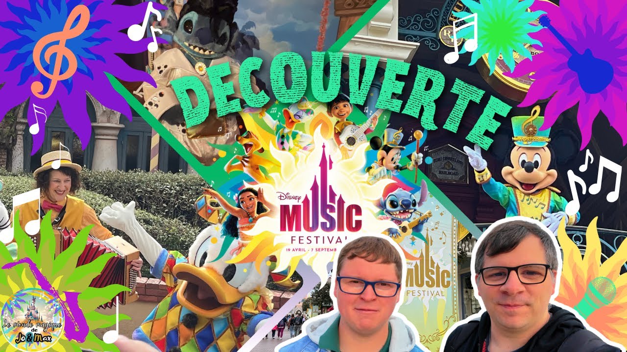 Découverte saison Festival Music Disney - Viva la musique à Disneyland Paris !