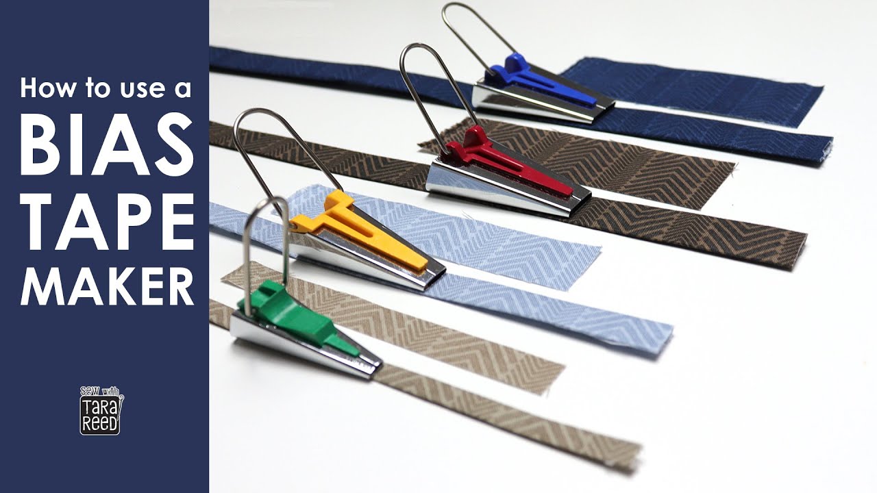 How to Use a Bias Tape Maker - Sewing Tools