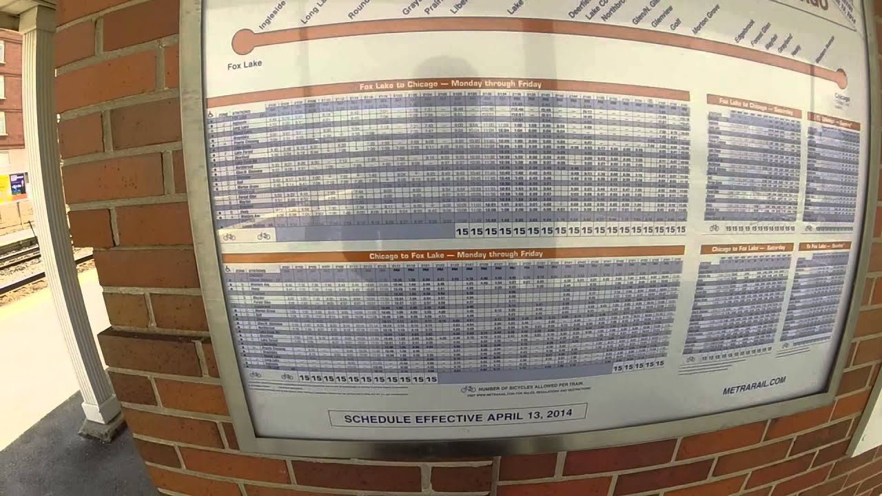 Metra(Пригородные поезда Чикаго) |  США глазами программиста