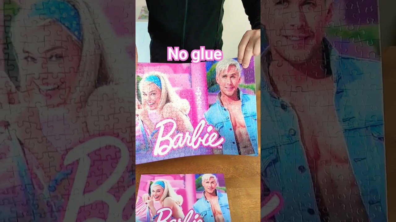 Margot Robbie & Ryan Gosling 😍 Barbie and Ken Jigsaw Puzzle