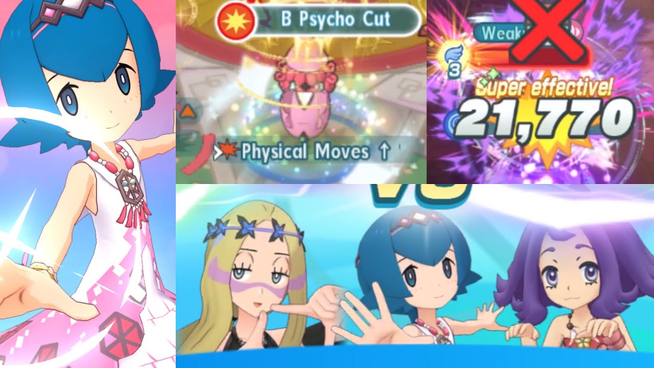 1/5 Sygna Suit Lana & Tapu Lele Showcase | Pokémon Masters EX