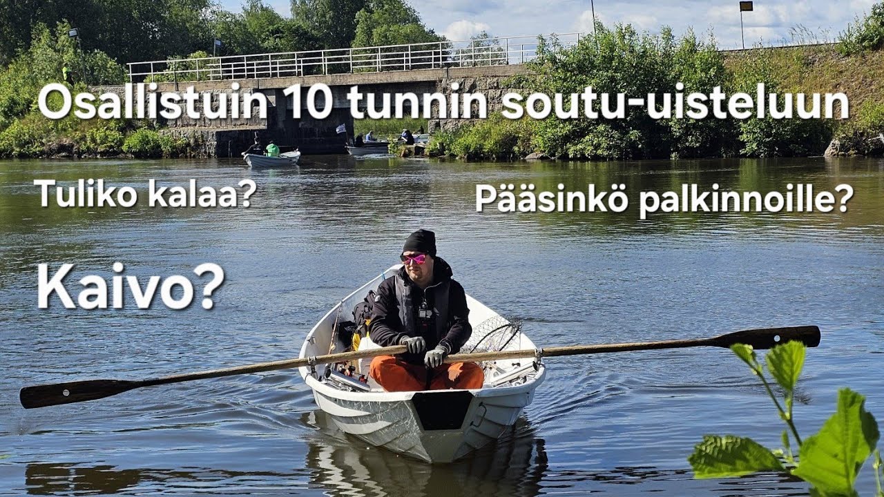 Osallistuin kymmenen tunnin soutu-uistelukilpailuun | Simpelejärven vetouistelu