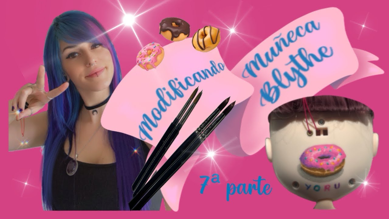 Este Detalle Cambió Todo! Pintando un Donut Kawaii en mi Blythe