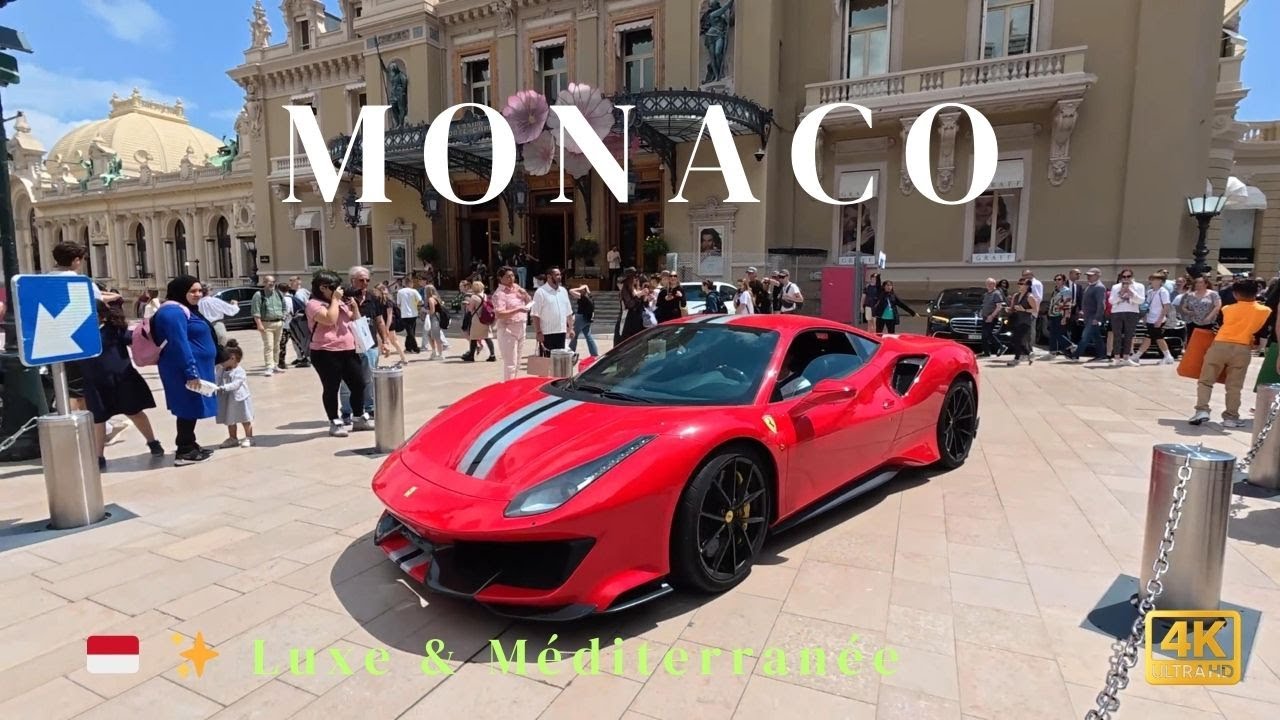 Monaco en 4K Ultra HD | Luxe, &eacute;l&eacute;gance et mer M&eacute;diterran&eacute;e