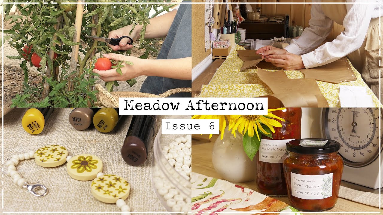 Autumn Days / Fall Slow Living / Writing, Sewing & Crafting / Meadow Afternoon Issue 6