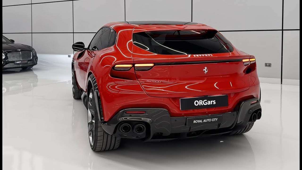 2024 Ferrari Purosangue - Sound, Interior and Exterior in details