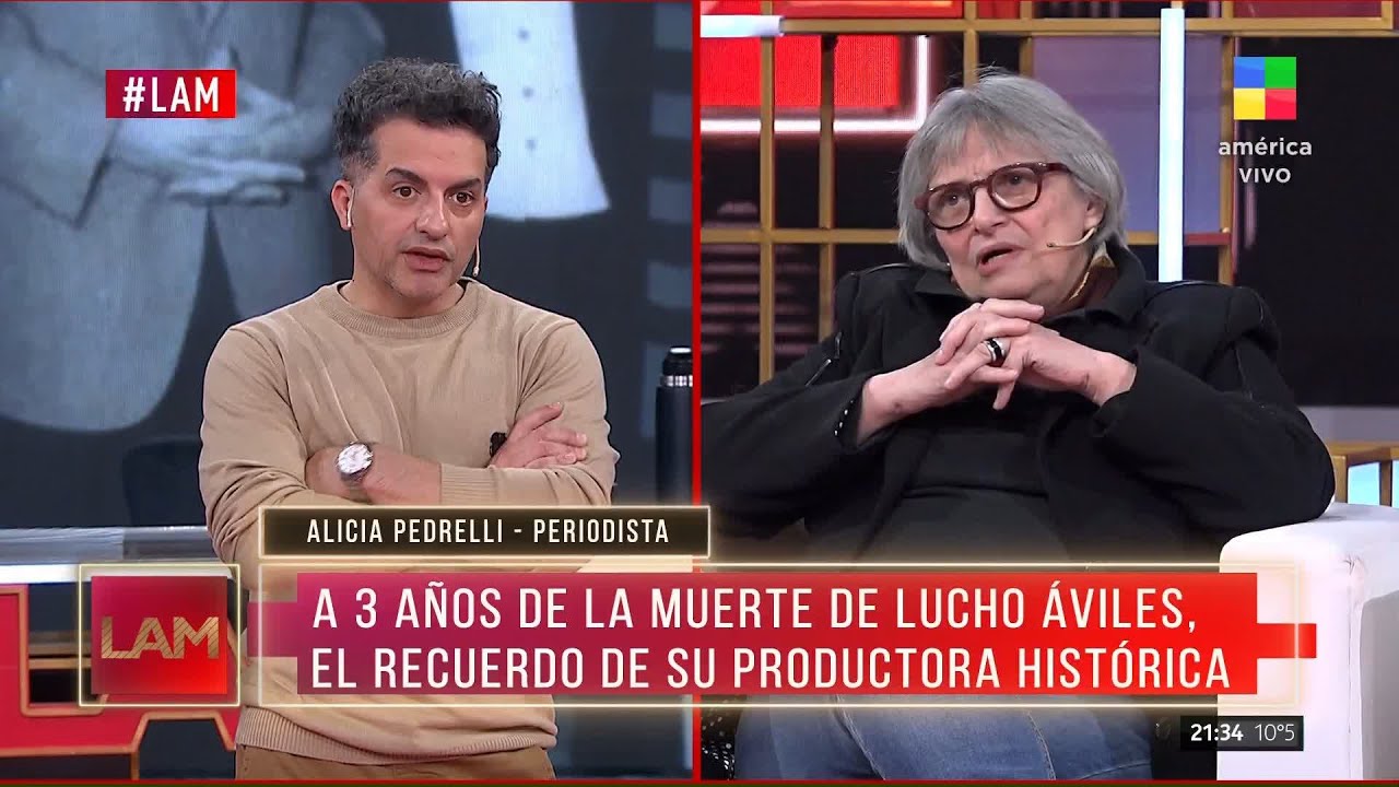 Alicia Pedrelli, periodista histórica de televisión, en #LAM | Entrevista completa (8/6/2022)