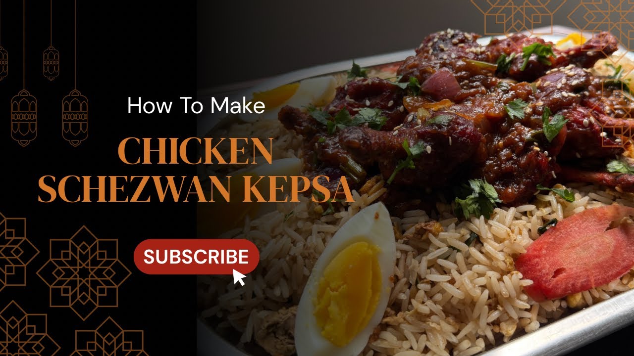 Restaurant Sarkha Chicken Schezwan Kepsa | Indian-Chinese Fusion Rice 🔥🍗