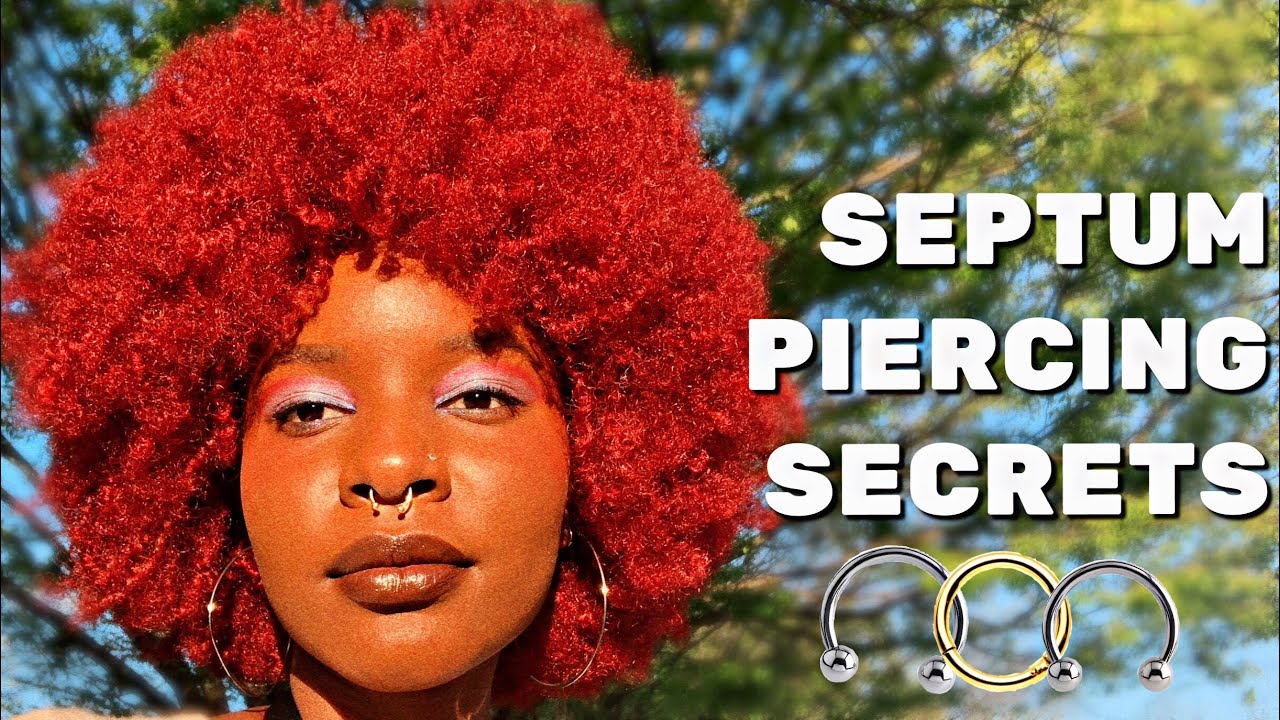 SEPTUM PIERCING 101 GUIDE: Pros, Cons, Cost, Healing, Aftercare, Infections, Changing your septum