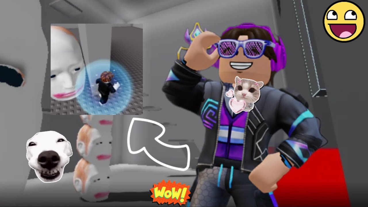 หนีหัววิ่ง #roblox 