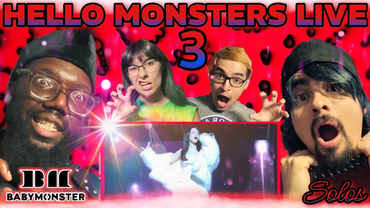 SLAY L.A. 3 | American Rapper & Streamer's FIRST TIME REACTION TO BABYMONSTER LIVE 2025 WORLD TOUR