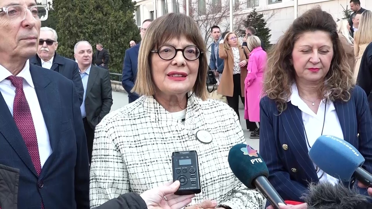 04.03.2026. - Predsednica Gojković povodom kupovine sanitetskih vozila zdravstvenim ustanovama