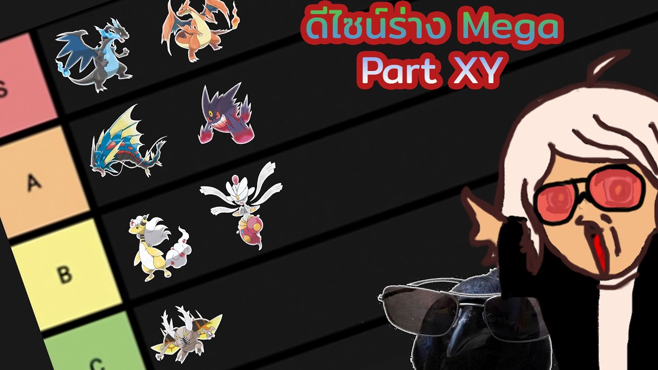 จัดอันดับDesign  Mega Pokemon Part 1 (XY)