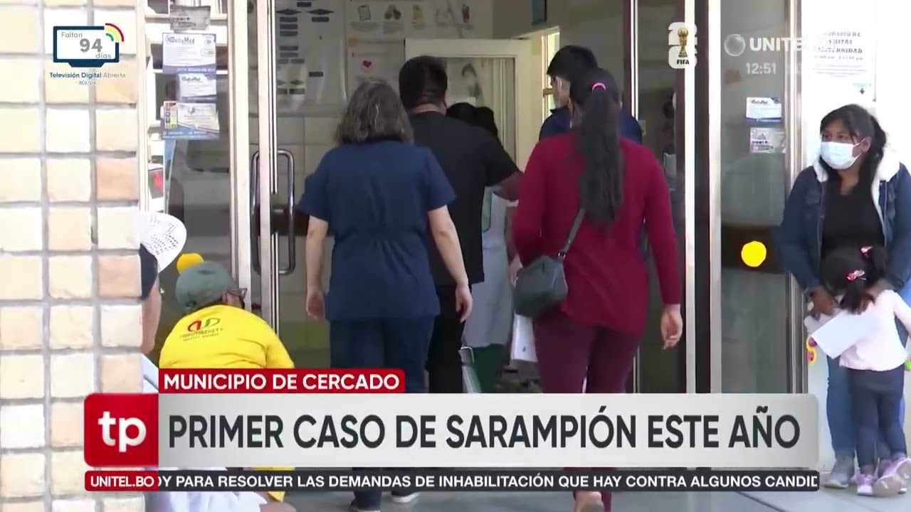 Cercado confirma su primer caso de sarampión y ya son dos los contagiados en Cochabamba en este 2026