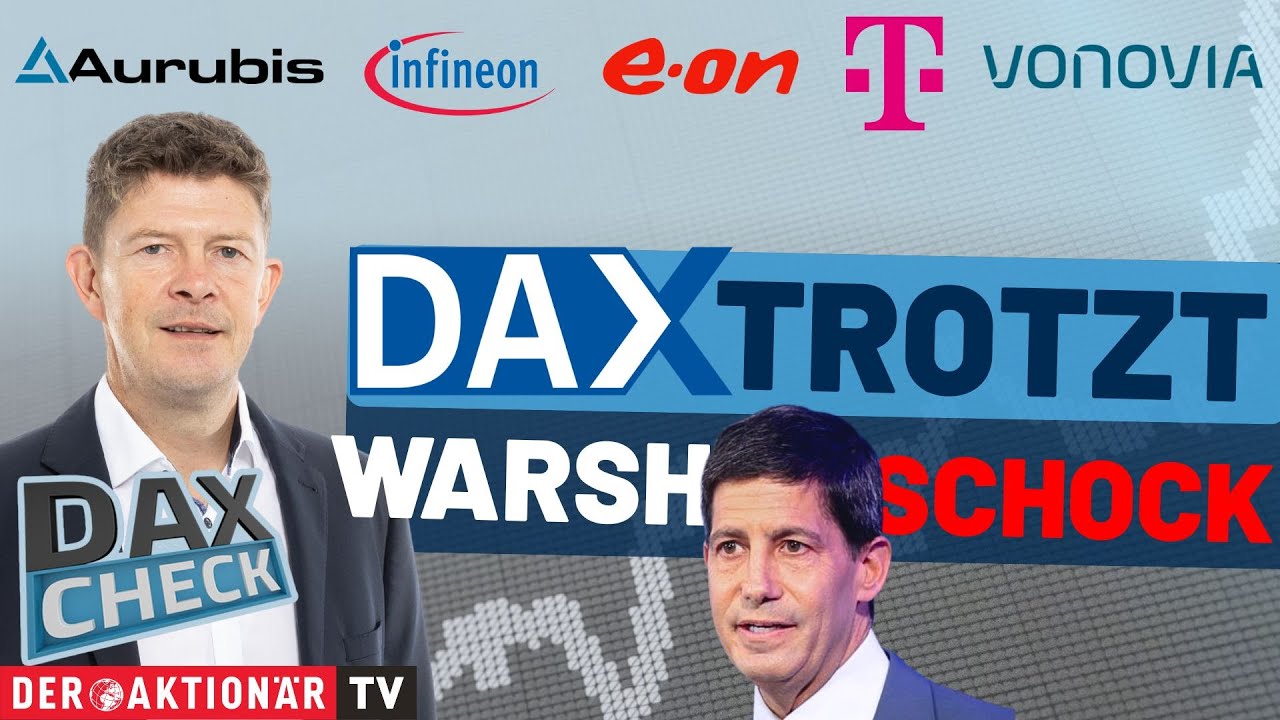 DAX-Check LIVE: Aurubis, E.on, Infineon, Nemetschek, Rheinmetall, Telekom, Vonovia im Fokus