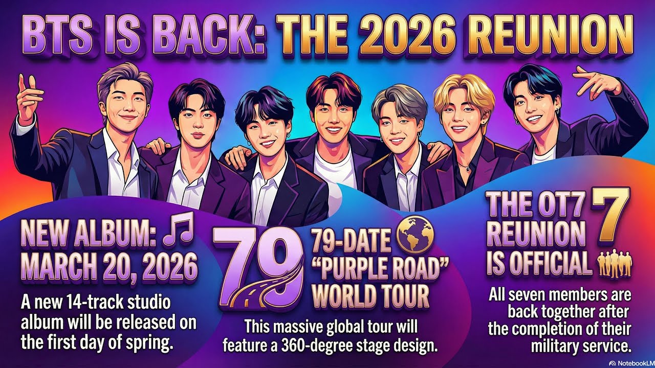 BTS 2026: The OT7 Comeback Update We’ve All Been Waiting For!