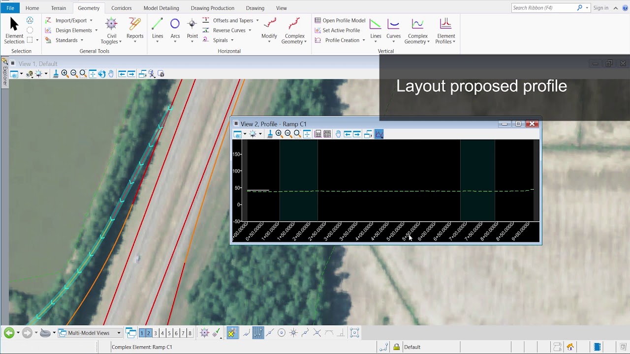 Create Horizontal and Vertical Alignments