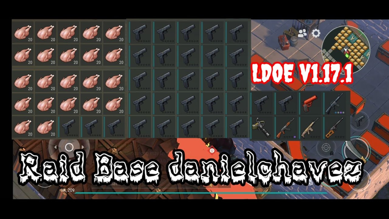 LDOE Raid Base danielchavez | Suicide Trick | Last Day on Earth