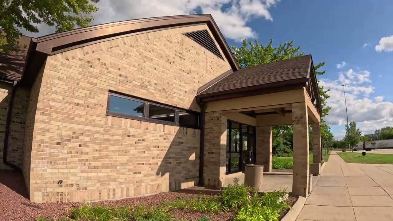 Milton, WI Rest Area SB 🚛 Huge Parking, History Signs & Truck Stop Walkthrough#TruckDriverLife