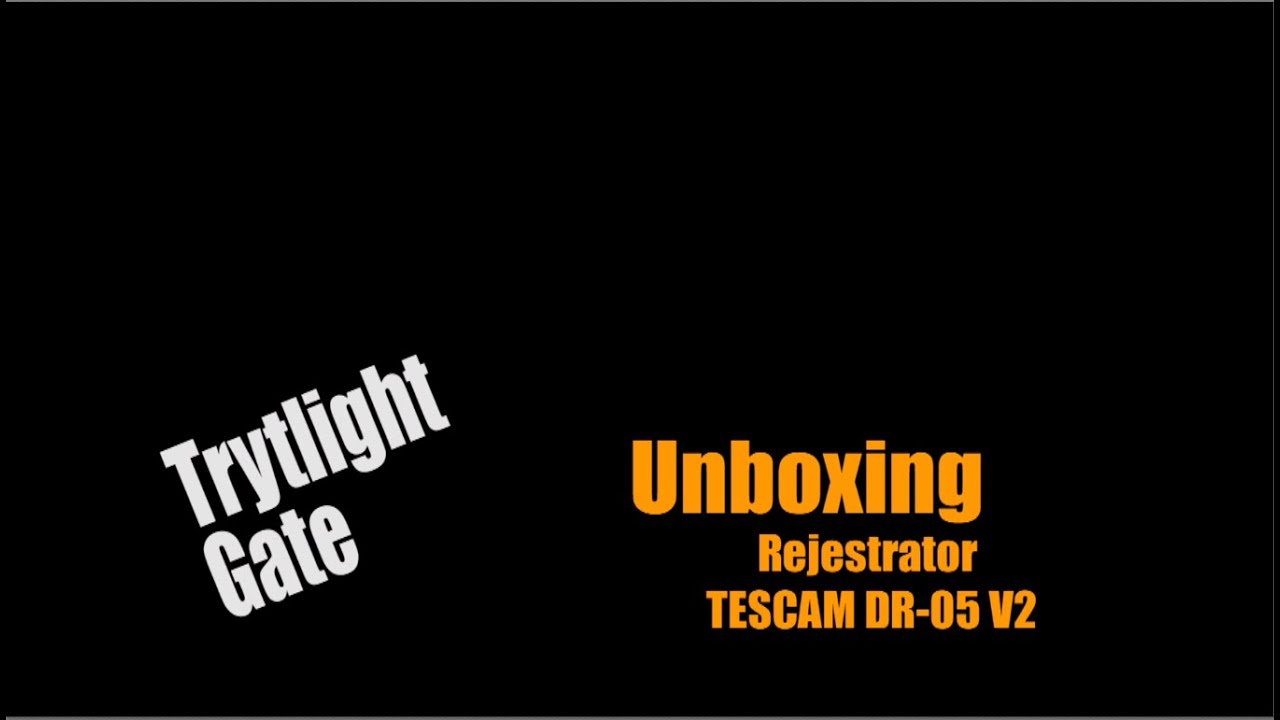 Rejestrator dźwięku Tascam DR-05 V2