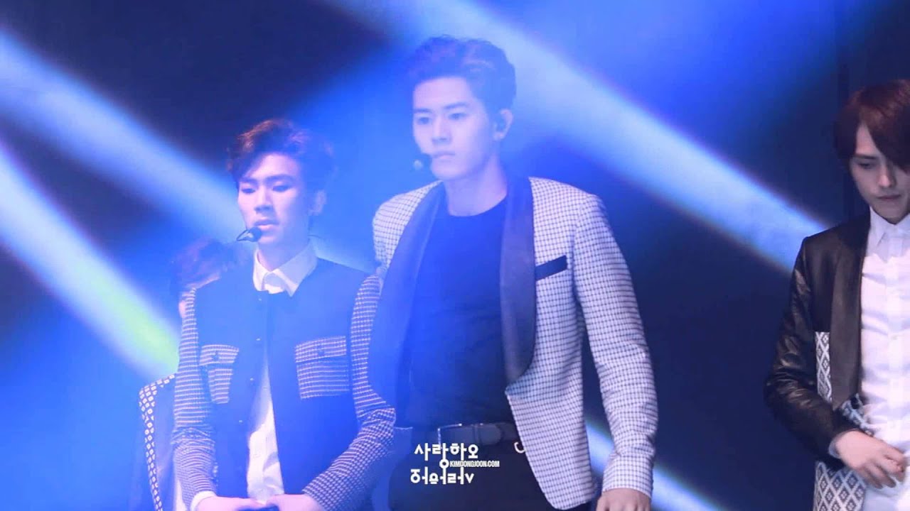 [FANCAM] 140603 제국의아이들 쇼케이스 - 숨소리 :: 동준(ver)