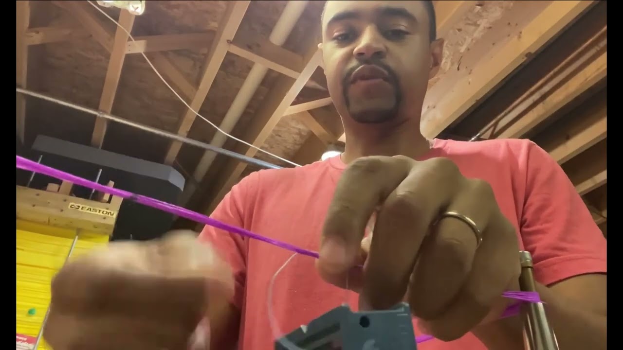Como hacer una cuerda para arco recurvo