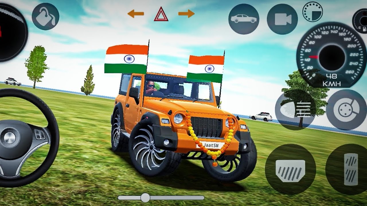 Modified Mahindra Thar😈Games:Indian Red Thar (Gadi Wala Games) Car Game Android Game - #2026