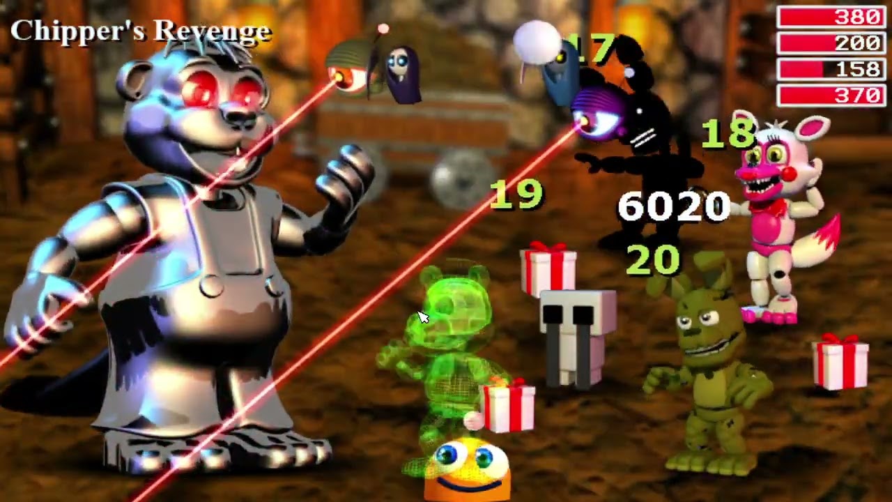FNAF World | chipper harc | 6.RÉSZ