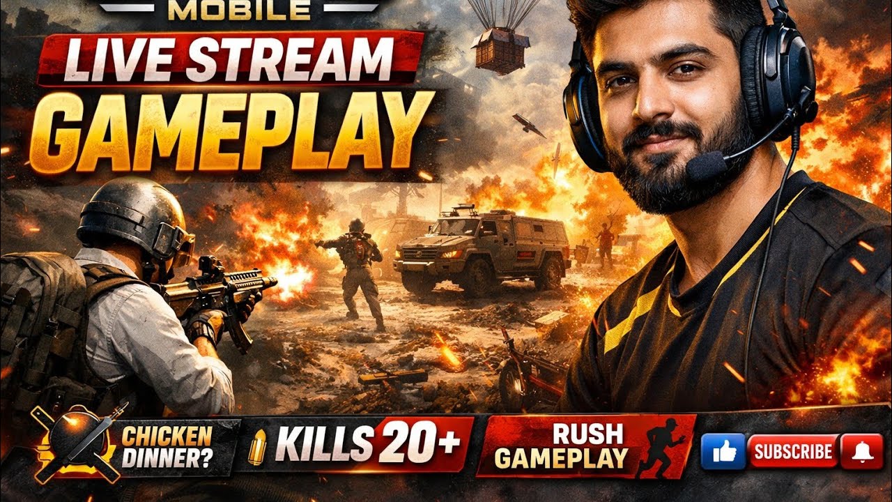 live Pubg Mobile #Gaming Videos Bgmi Best Gameplay Amazing Games#Viral