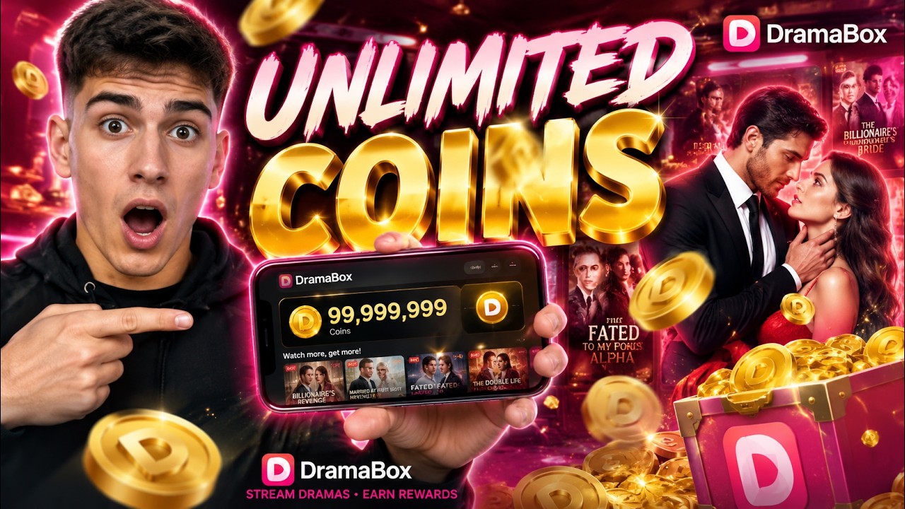 DramaBox Hack - DramaBox Free Coins - DramaBox Unlimited Coins (iOS, Android) 2026